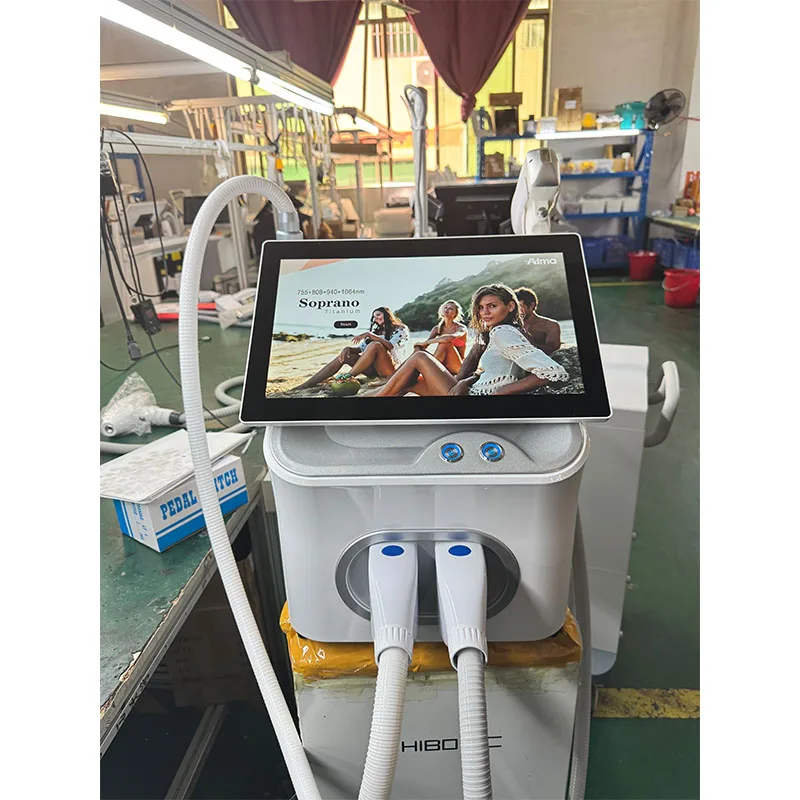 Laser Hair Removal Diode 808 - เครื่องเลเซอร์ไดโอดไอซ์ 4 ความยาวคลื่น ระดับมืออาชีพ 808 2-in-1