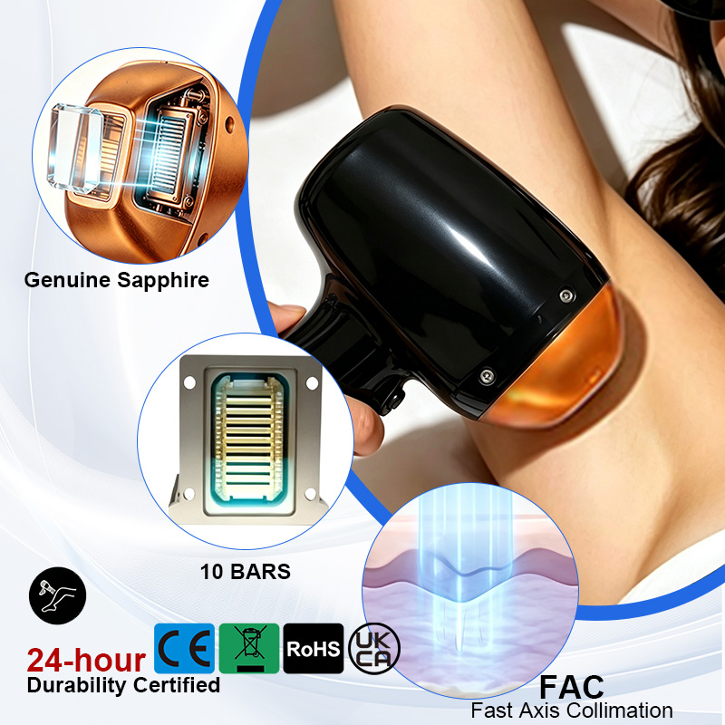 เครื่องกำจัดขนด้วยเลเซอร์ 5 คล - Laser Hair Removal Diode 808 บทวิจารณ์และราคา