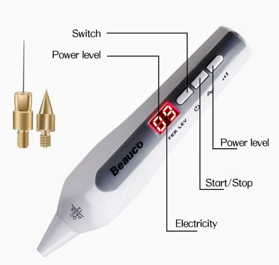 ปากกาลบไฝ ช่วยลบจุดด่างดำ ติ่ง - Plasma Mole Spot Removal Pen 9 Level บทวิจารณ์และราคา