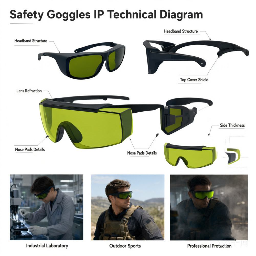 แว่นตานิรภัยเลเซอร์ Union Stro - Nd Yag Laser Protective Eyewear บทวิจารณ์และราคา
