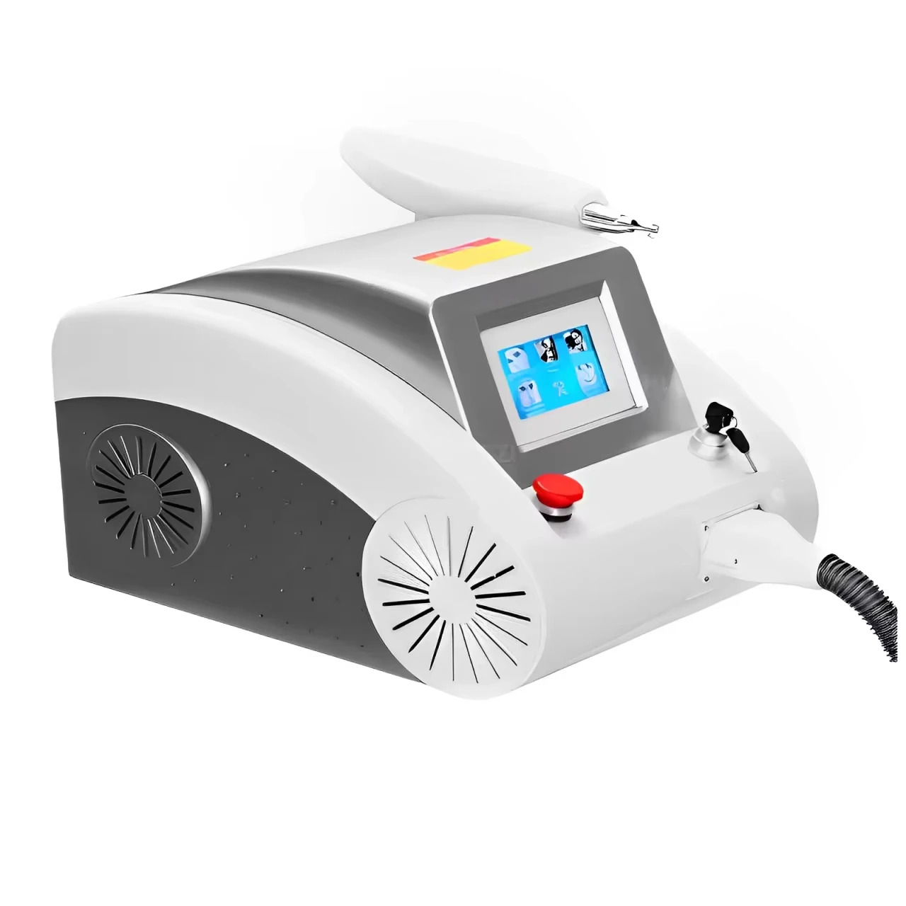 เครื่องเลเซอร์กำจัดรอยสักคิ้วแ - Q Switch Nd Yag Laser Tattoo Removal บทวิจารณ์และราคา