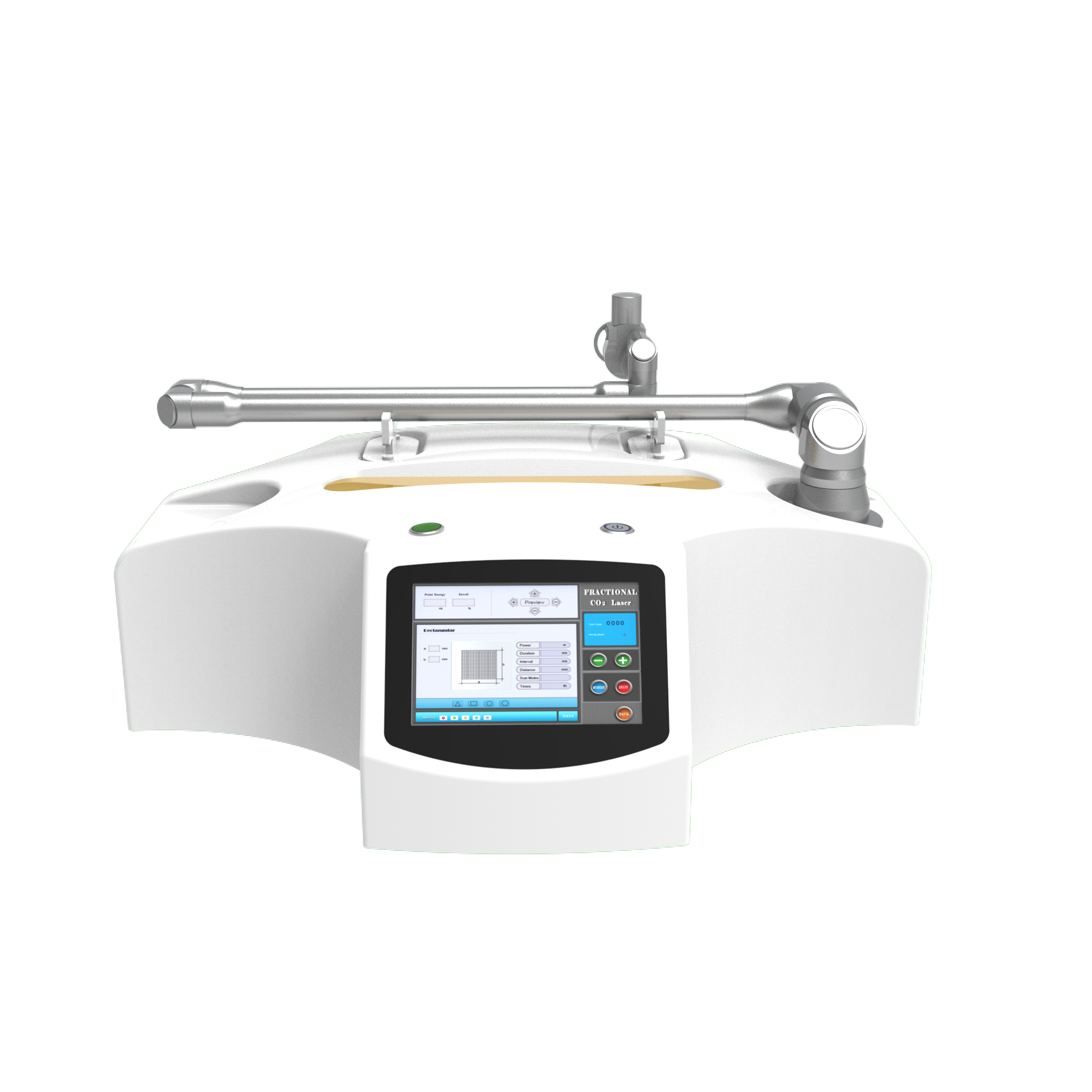 เครื่องเลเซอร์ CO2 แบบพกพาสำหร - Laser Skin Resurfacing Machine บทวิจารณ์และราคา