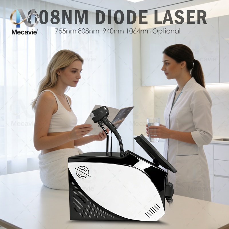 เครื่องกำจัดขนด้วยเลเซอร์ระดับ - Laser Hair Removal Diode 808 บทวิจารณ์และราคา