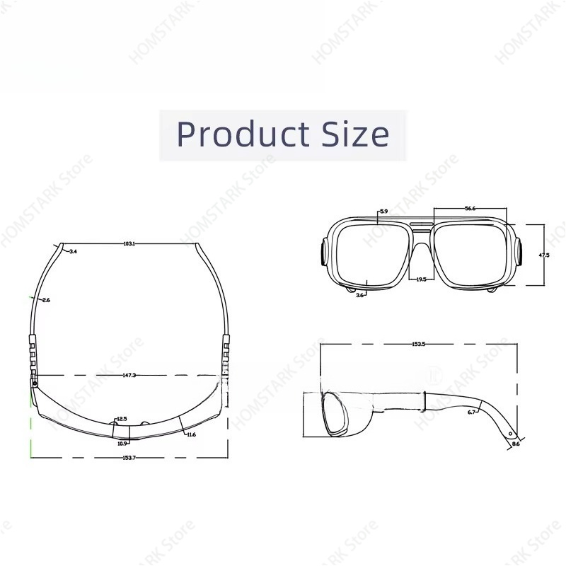แว่นตาป้องกันเลเซอร์ OD5+ มาตร - Nd Yag Laser Protective Eyewear บทวิจารณ์และราคา