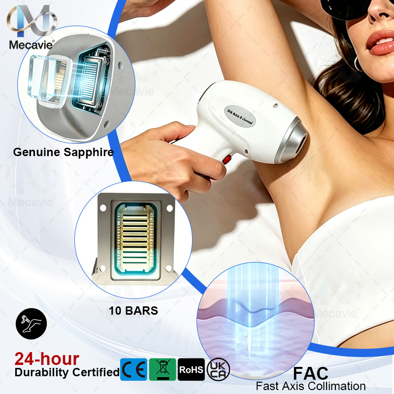 เครื่องเลเซอร์กำจัดขนแบบพกพา ไ - Laser Hair Removal Diode 808 บทวิจารณ์และราคา
