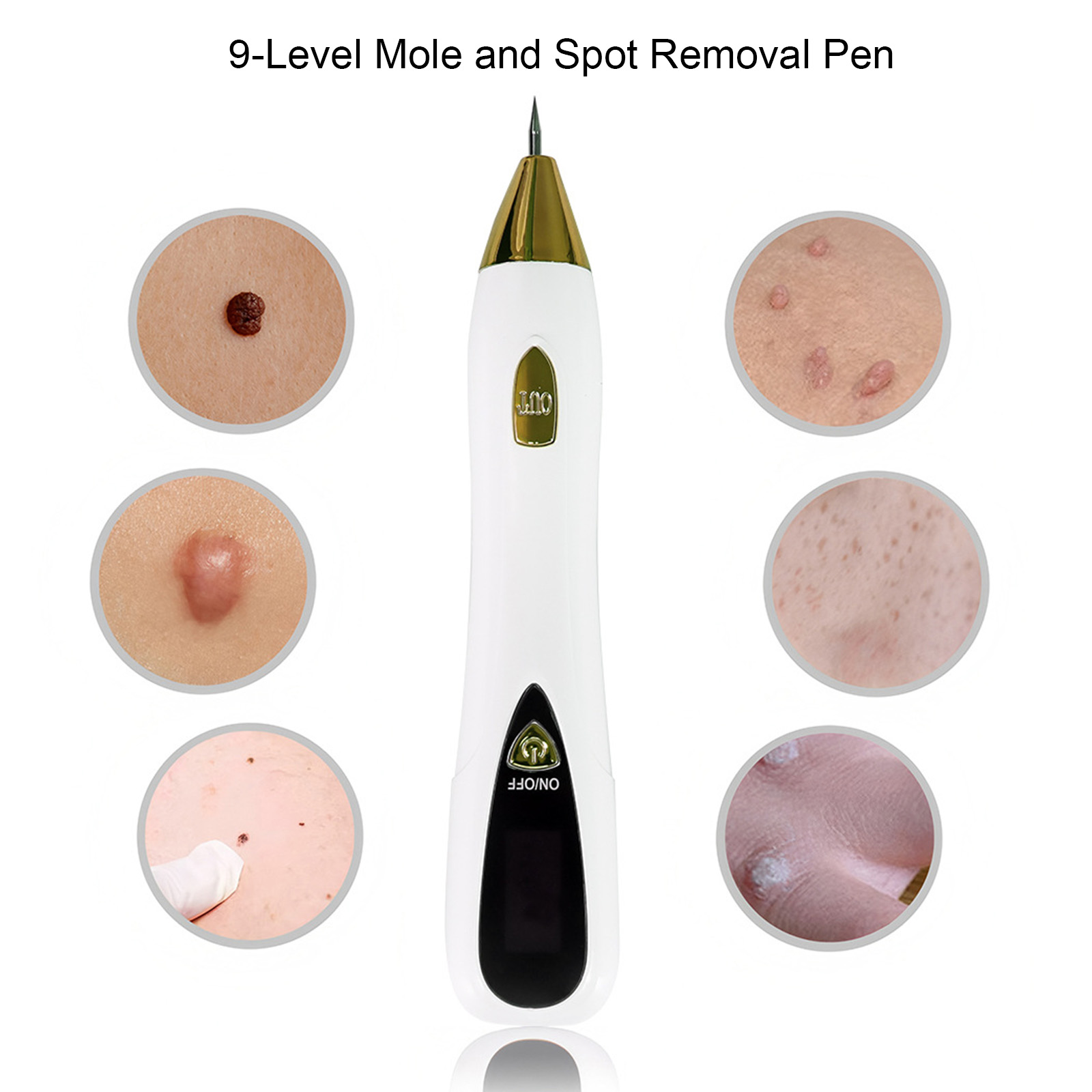 เครื่องมือกำจัดไฝและหูดระดับมื - Plasma Mole Spot Removal Pen 9 Level บทวิจารณ์และราคา