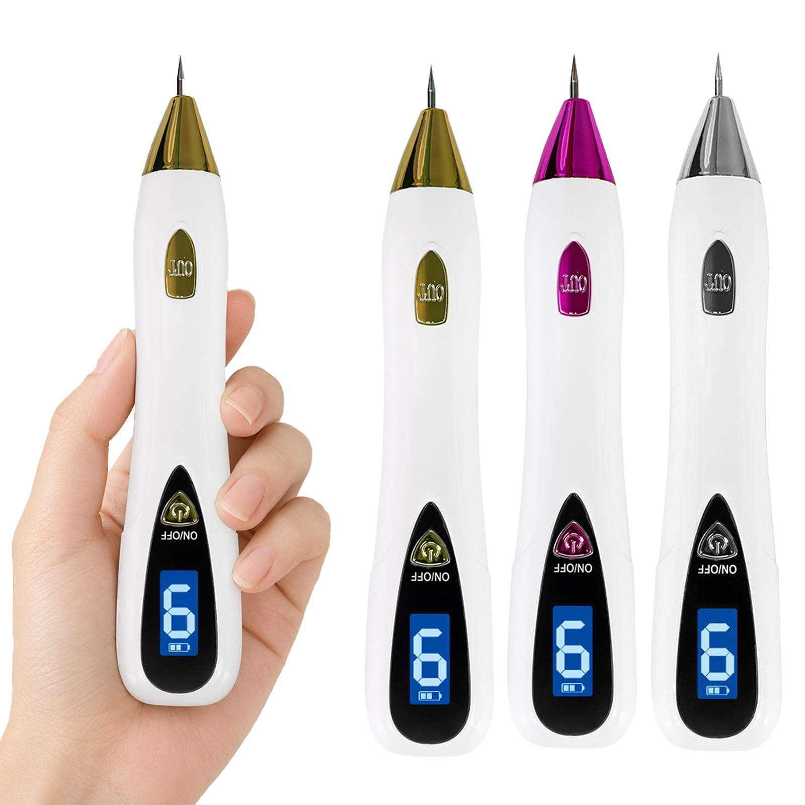เครื่องมือกำจัดไฝและหูดระดับมื - Plasma Mole Spot Removal Pen 9 Level บทวิจารณ์และราคา