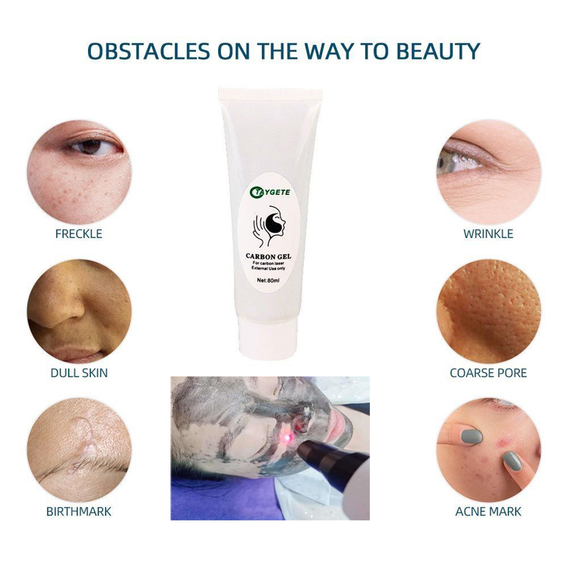 10PCS 5PCS 2PCS 1PCS ปลอดภัยคา - Laser Carbon Peel Cream Gel 80Ml บทวิจารณ์และราคา